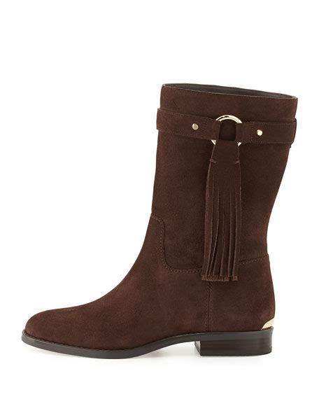 michael kors rhea fringe boot|Boots Michael Kors .